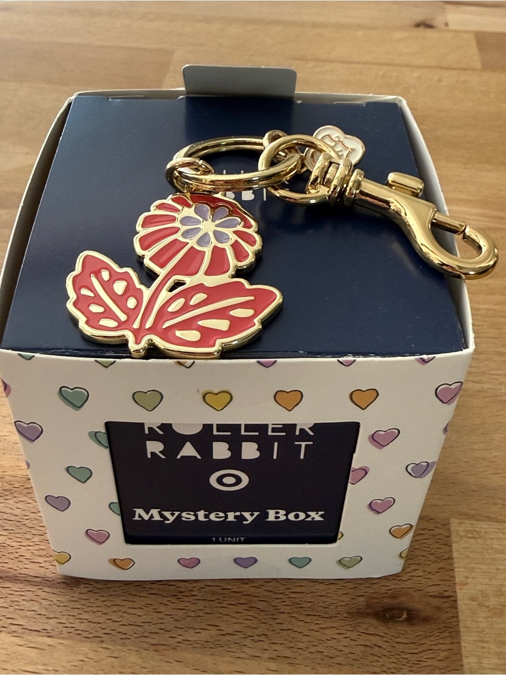 Roller Rabbit x Target Mystery Box Flower Keychain